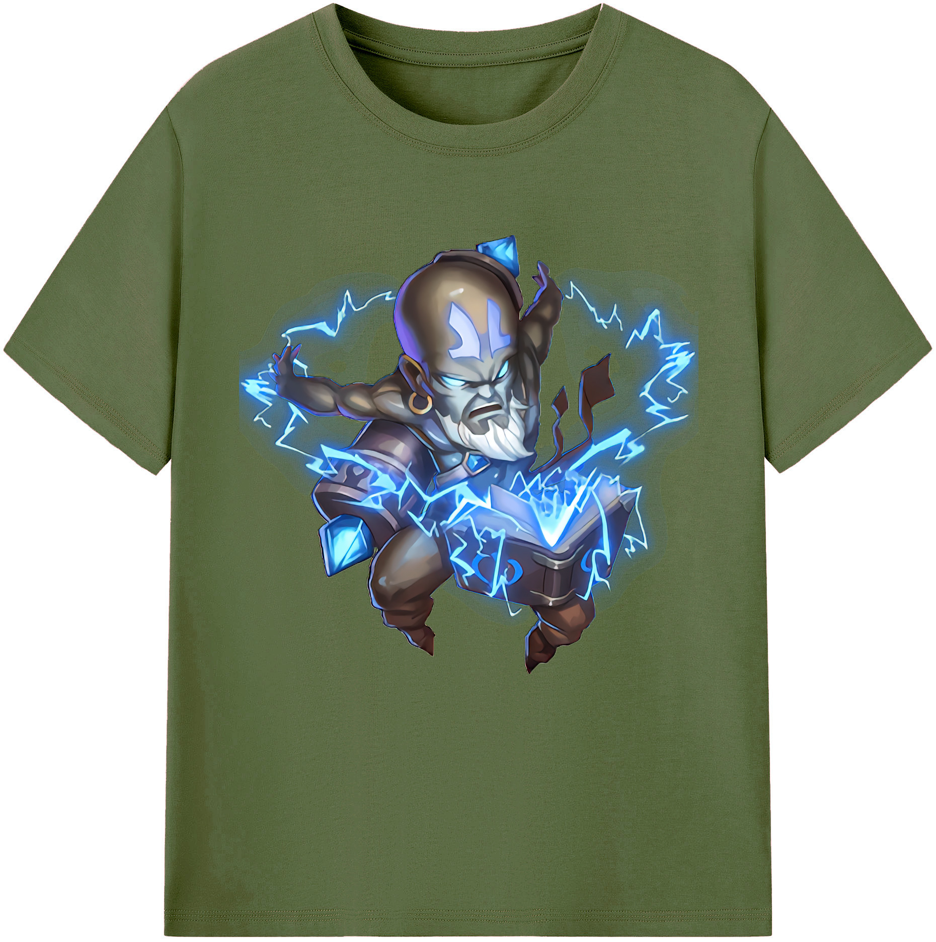 リーグ・オブ・レジェンド League of Legends LOL 綿100％半袖Tシャツ（フロントプリント）